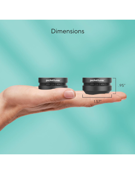Altavoces Bluetooth PocketTunes DP Audio Video - 2 Unidades