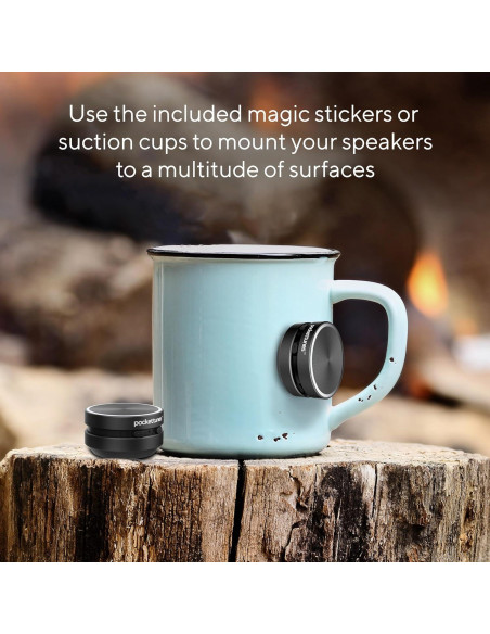 Altavoces Bluetooth PocketTunes DP Audio Video - 2 Unidades