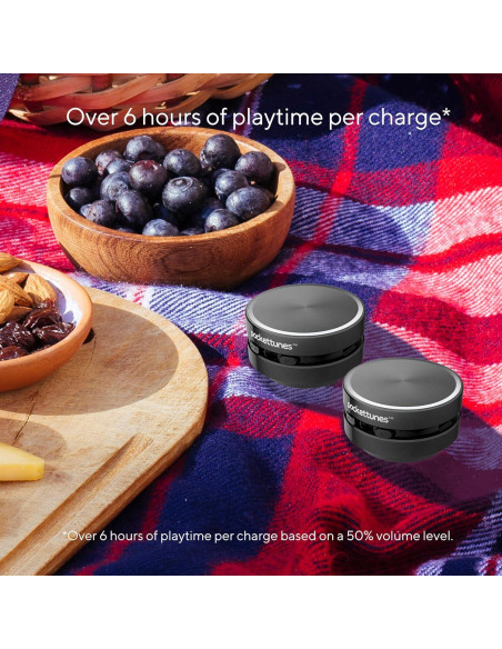 Altavoces Bluetooth PocketTunes DP Audio Video - 2 Unidades
