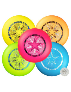 Discraft Ultrastar Neón 5-Pack Discos Ultimate 5 Colores