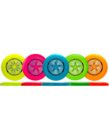 Discraft Ultrastar Neón 5-Pack Discos Ultimate 5 Colores
