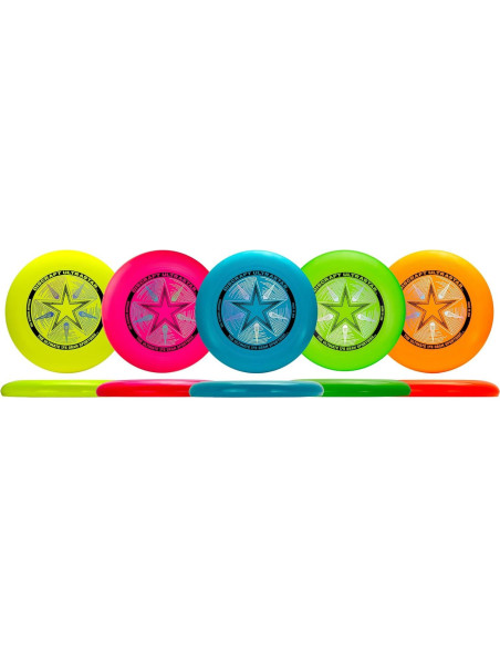 Discraft Ultrastar Neón 5-Pack Discos Ultimate 5 Colores