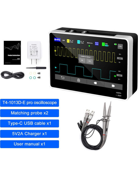 Osciloscopio AOPUTTRIVER 1013D Plus 100MHz 2 Canales