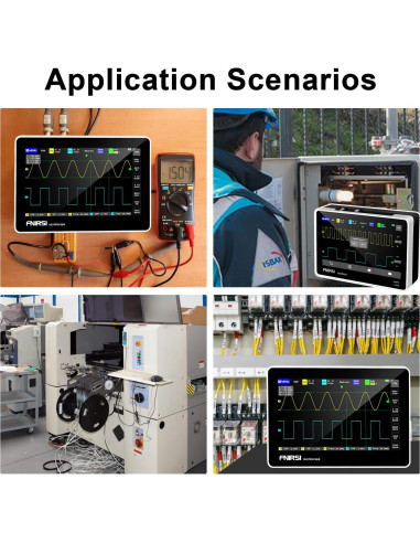 Osciloscopio AOPUTTRIVER 1013D Plus 100MHz 2 Canales