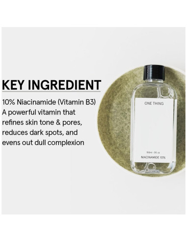 Tónico Facial Niacinamida 10% One Thing 300 ml Hidratante