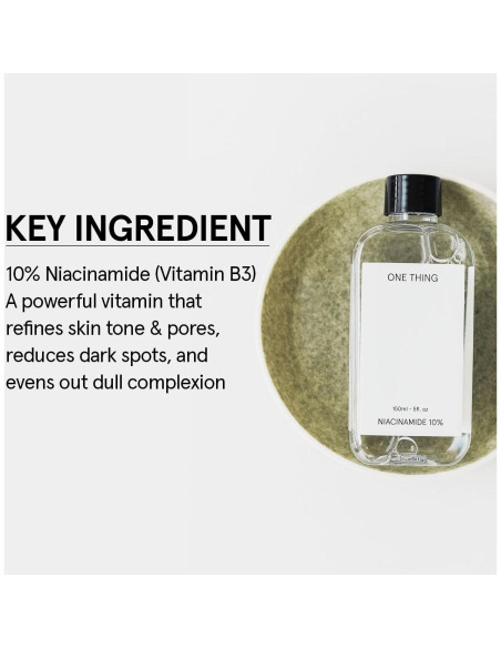 Tónico Facial Niacinamida 10% One Thing 300 ml Hidratante