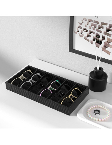 Bandeja Organizador de Gafas de Sol Julysky Fibra Carbono