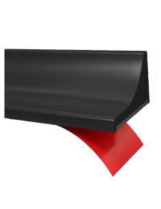 Umbral de Ducha Silicona MVUENLEYOG 99 cm Negro Impermeable