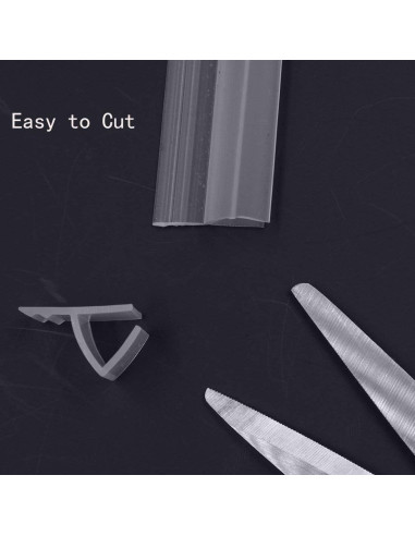 Tira de Sello de Silicona Zengest 304,8 cm para Ducha