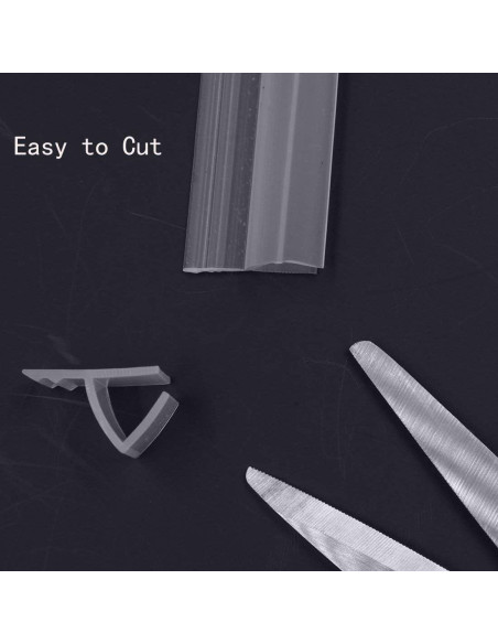 Tira de Sello de Silicona Zengest 304,8 cm para Ducha