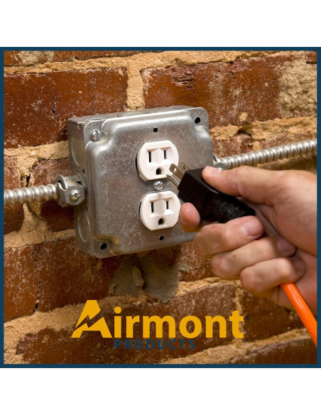 Paquete de 4 Cajas Eléctricas Cuadradas 10 cm Airmont