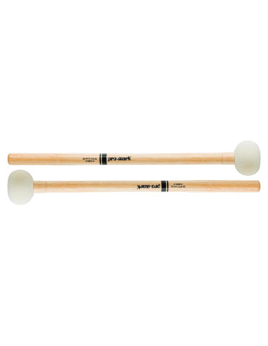 Mazos de Bombo Promark OBD4 con Cabeza de Fieltro