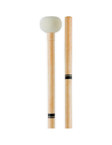 Mazos de Bombo Promark OBD4 con Cabeza de Fieltro