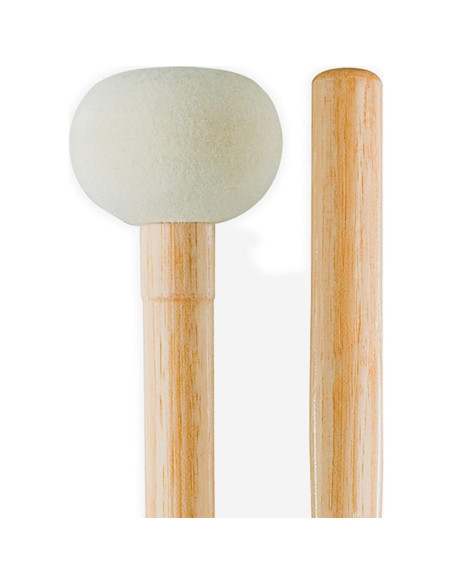 Mazos de Bombo Promark OBD4 con Cabeza de Fieltro