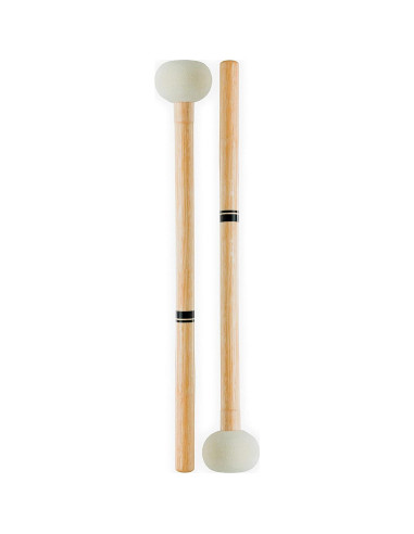 Mazos de Bombo Promark OBD4 con Cabeza de Fieltro