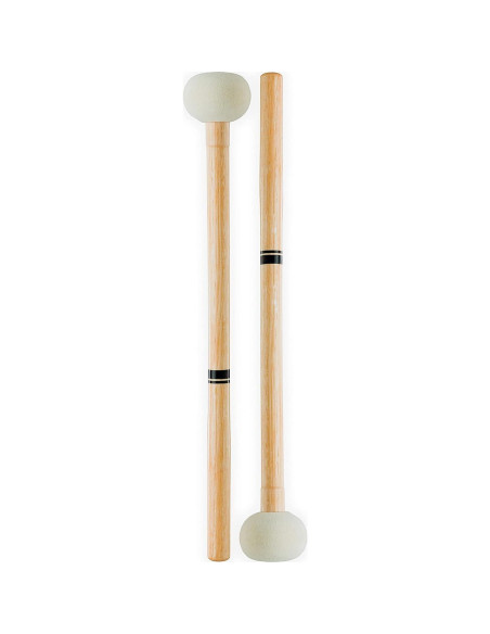 Mazos de Bombo Promark OBD4 con Cabeza de Fieltro