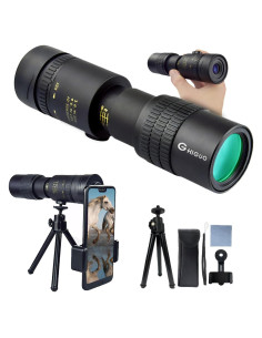 Monocular 30x40 Ghiguo Compacto con Trípode para Smartphone