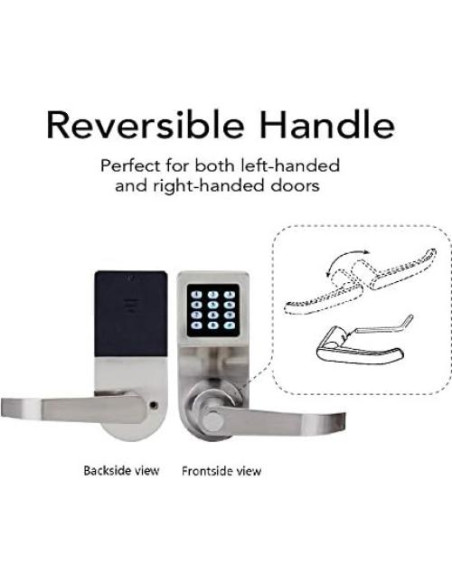 Cerradura Electrónica Colosus NDL302 con Teclado y Control Remoto Cerradura Electrónica Colosus NDL302 con Teclado y Control Remoto