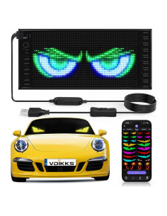 Luces LED VDIKKS para Autos 10.6x4.7 Pulgadas Control APP