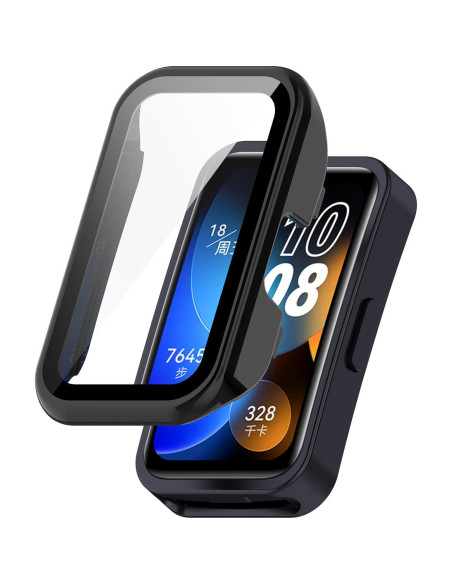 Funda Protectora LOKEKE para Huawei Band 10/9/8 con Vidrio Templado