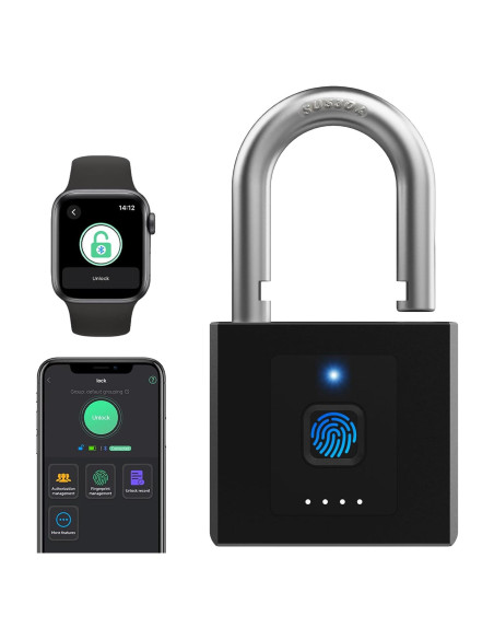 Candado Biométrico eLinkSmart YL-P9bf Sin Llave 1CM