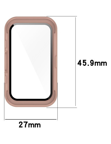 Funda Protectora LOKEKE para Huawei Band 10/9/8 con Vidrio Templado