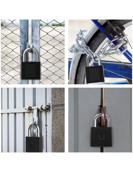 Candado Biométrico eLinkSmart YL-P9bf Sin Llave 1CM