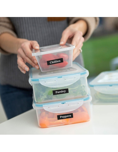 Etiquetadora portátil Brother P-Touch PTH110BP con 4 cintas