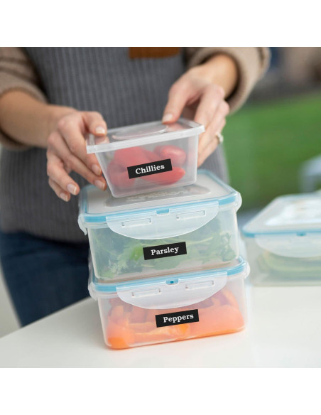 Etiquetadora portátil Brother P-Touch PTH110BP con 4 cintas