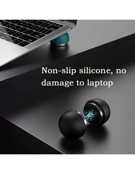 Base de Enfriamiento para Laptop LVSU Verde Compacta