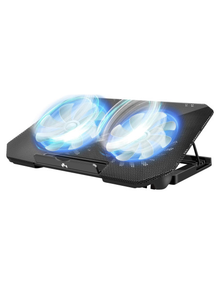 Base de Enfriamiento para Laptop FOBELEC 2 Ventiladores 5 Alturas
