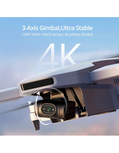 Dron Potensic ATOM 4K GPS 249g 96 Min de Vuelo