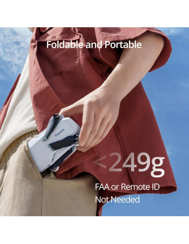 Dron Potensic ATOM 4K GPS 249g 96 Min de Vuelo