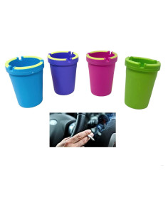 Paquete de 4 Ceniceros Portátiles TSY TOOL Brillan en la Oscuridad