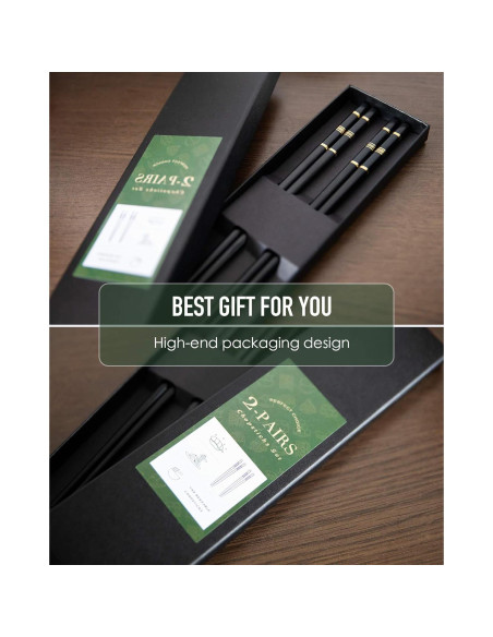 Palillos reutilizables de fibra de vidrio YUNDUOJIA 24 cm