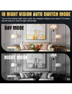 Cámara de Seguridad Inalámbrica ZHOUCXZDA V11 Pro 1296P 2