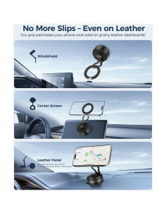 Soporte Magnético para Teléfono Lonazhna 2025 con Ventosa 360 2