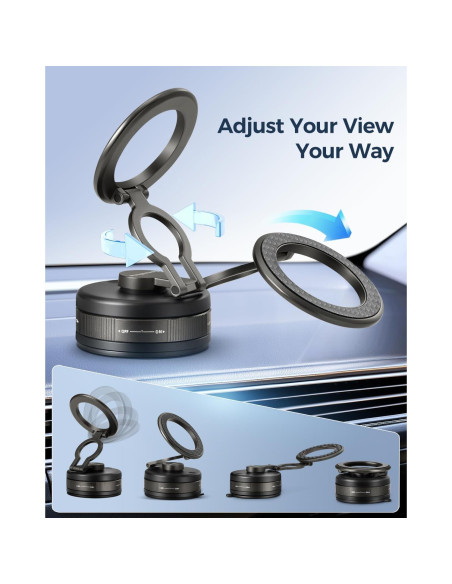 Soporte Magnético para Teléfono Lonazhna 2025 con Ventosa 360