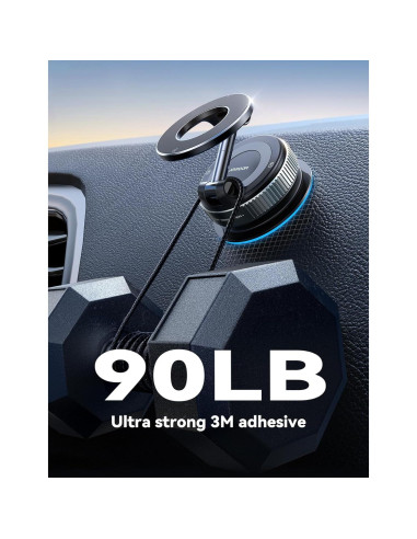 Soporte para teléfono magnético JOYROOM JR-ZS501 360 Azul