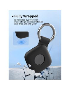 Funda de Silicona UYRUREL para OBDIBB Air Tags - Negra (4 Piezas) 2