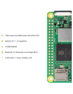 Raspberry Pi Zero 2 W 2021 - Computadora 512MB RAM Wifi Bluetooth 2