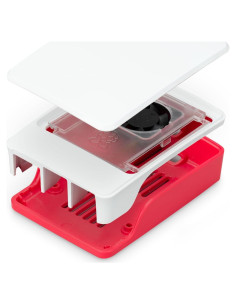Caja Raspberry Pi 5 con Ventilador y Disipador de Calor