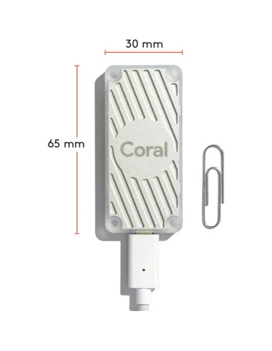 Acelerador ML USB Edge TPU Google Coral 0.09 kg