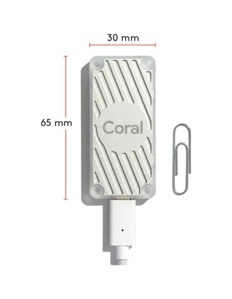 Acelerador ML USB Edge TPU Google Coral 0.09 kg