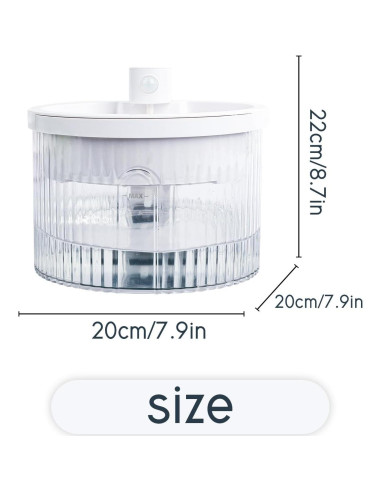 Fuente de Agua Inalámbrica para Gatos FUERA POR GATOS 2L