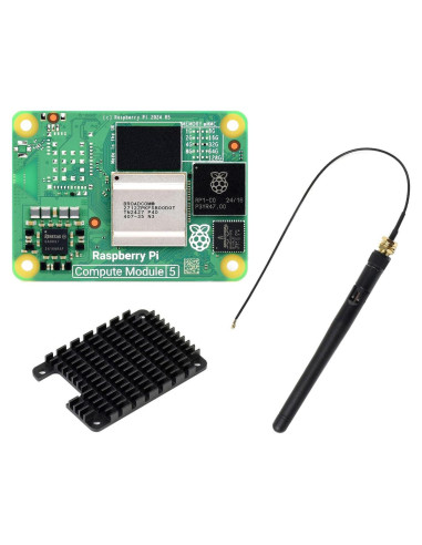 Módulo de Computación Waveshare CM5 Raspberry Pi 4GB RAM 32GB eMMC