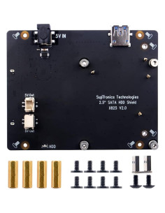 Placa de Expansión SATA GeeekPi X825 V2.0 para Raspberry Pi 4B 2