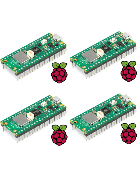 Raspberry Pi Pico WH Vis Viva Inalámbrico 802.11b + Pegatina 4u