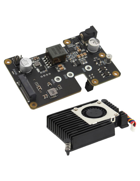 Geekworm X1012 PCIe a M.2 HAT NVMe SSD para Raspberry Pi 5