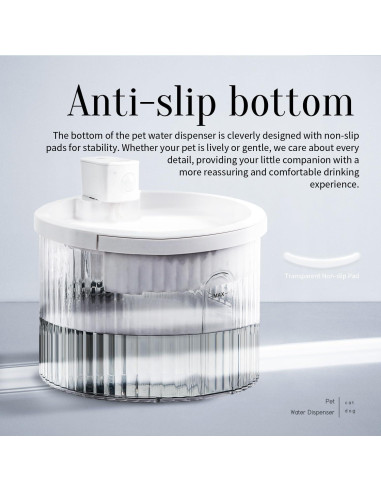 Fuente de Agua Inalámbrica para Gatos FUERA POR GATOS 2L